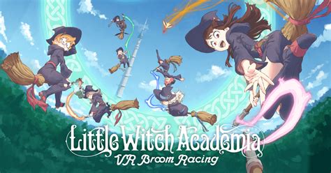 Diminutive witchcraft academy vr broom racing